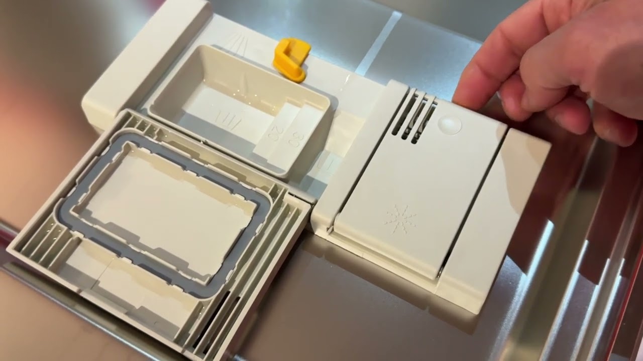 How to Refill The Rinse Aid With A Miele Dishwasher