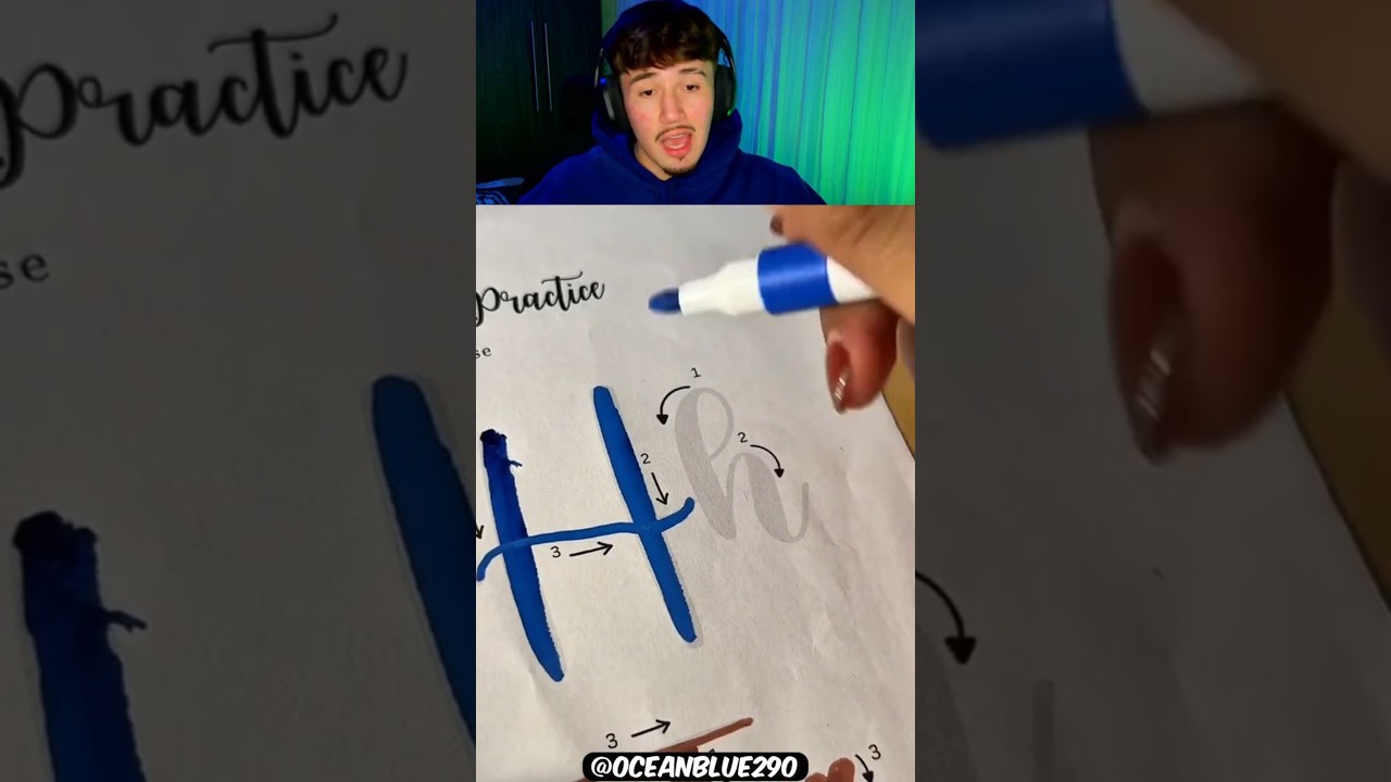 Como Fazer Caligrafia!🤯