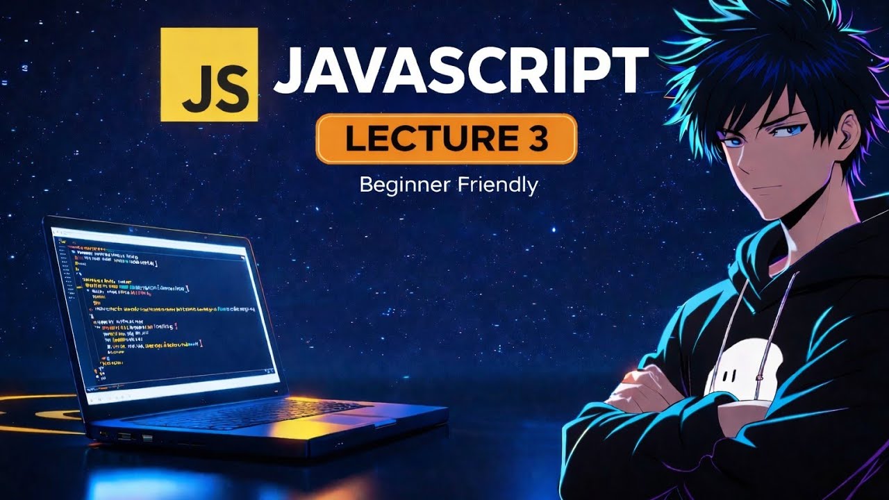 JavaScript Lecture 3 🔥 | Data Types & Their Use | Beginner to Pro