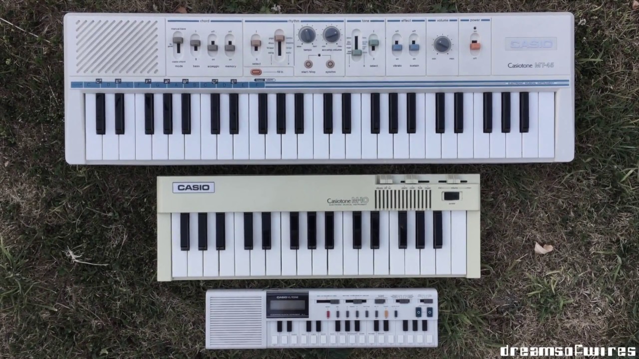 Casio MT-45, M-10 & VL-1 Casiotone improvisation/performance