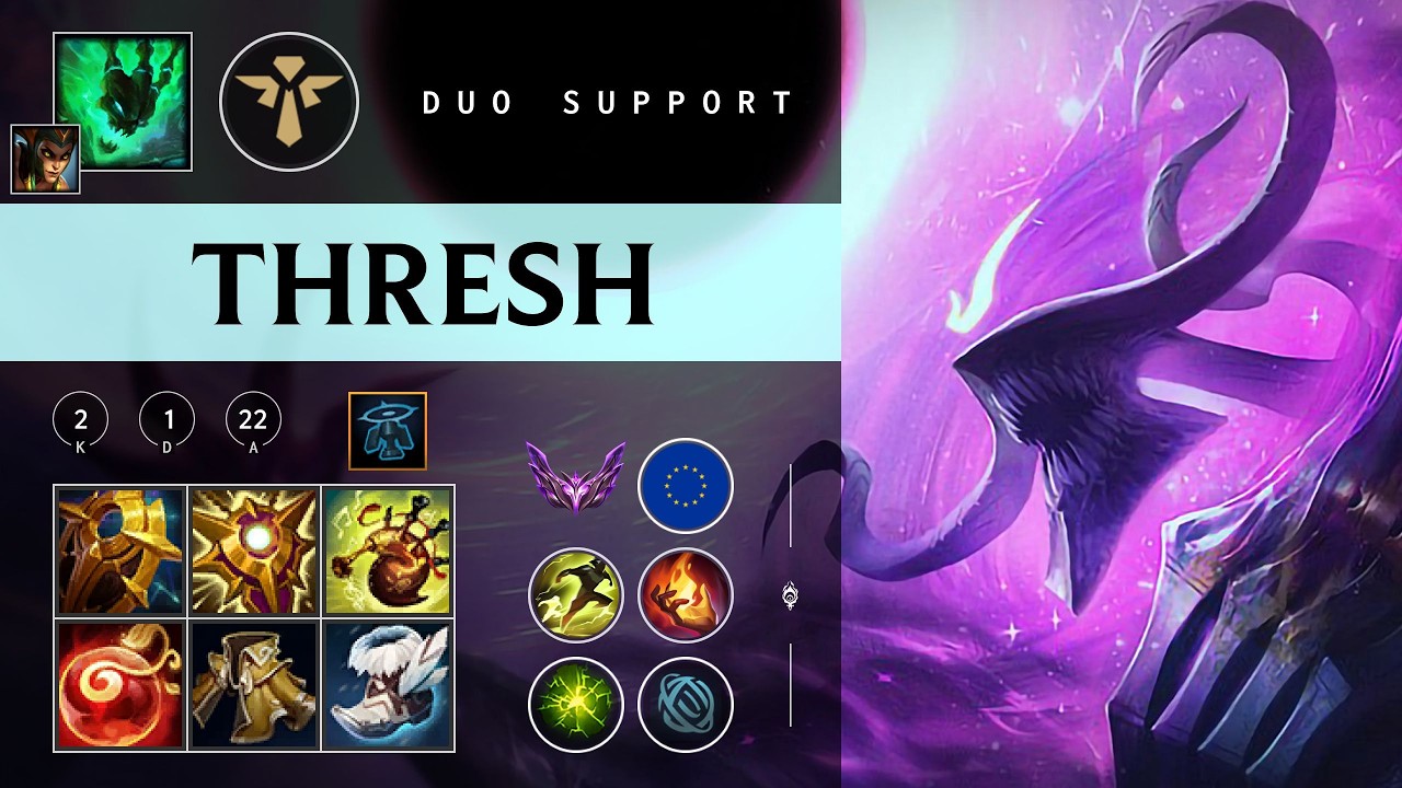 Thresh Support vs Pantheon - EUW Master Patch 26.04