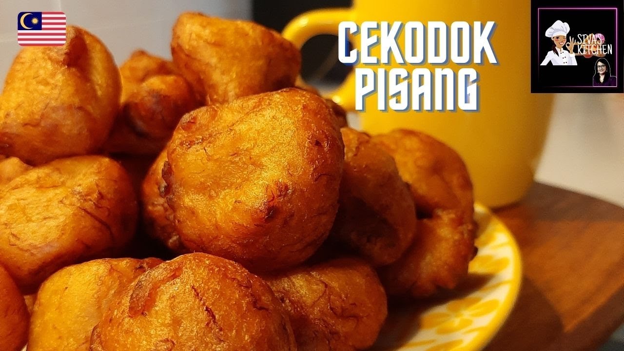 Cekodok Pisang / Banana Fritters in Tamil