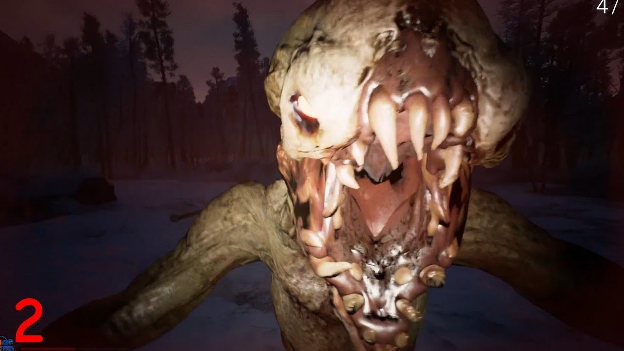 Raw Footage : Frostlake Woods Playthrough Gameplay Part 2 ( horror game )