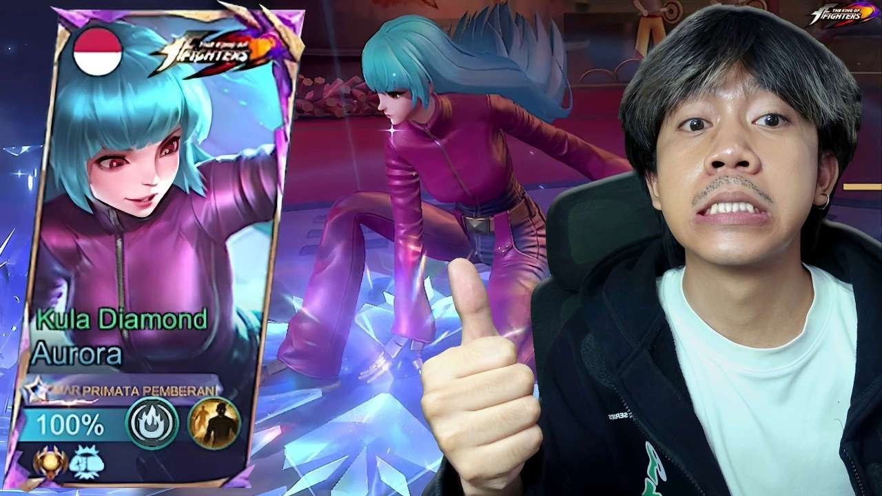 REVIEW SKIN REVAMP KOF AURORA KULA DIAMOND - Mobile legends