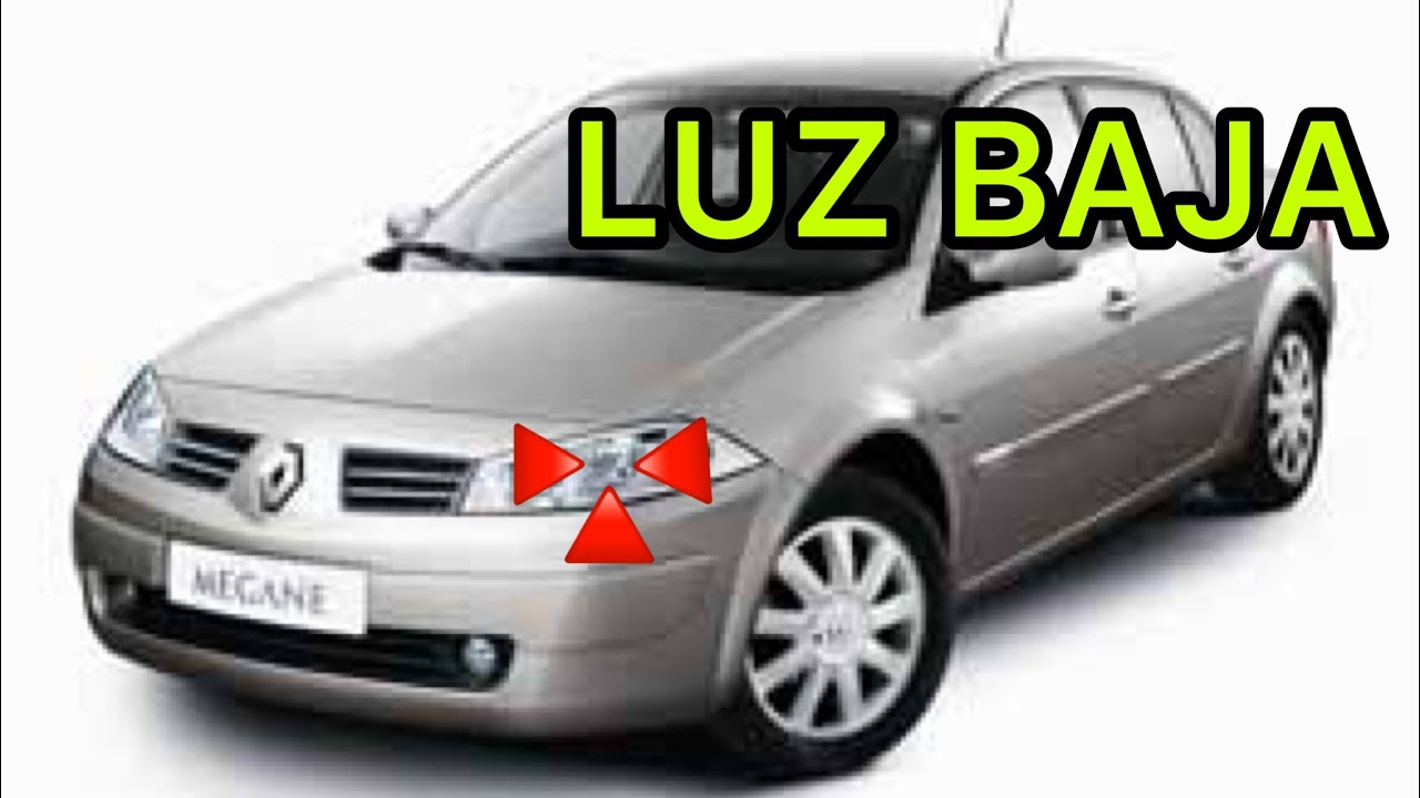 Cómo cambiar luz baja del Renault Mégane 2 ( 2006 al 2011 )