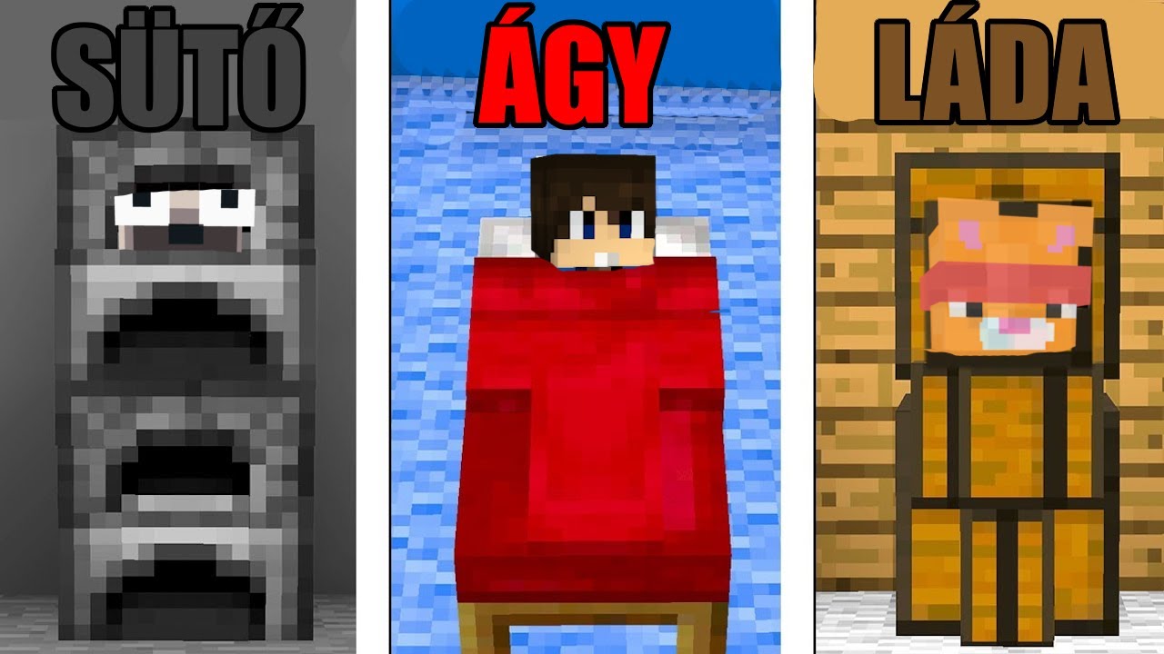 BÚJÓCSKA DE BÚTOROK VAGYUNK A MINECRAFTBAN!