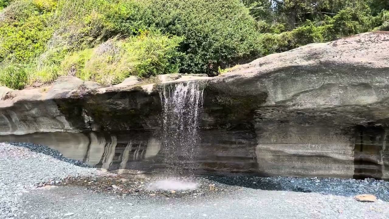 Sandcut Beach Is Beautiful Waterfalls  Beach,  #bc  Canada