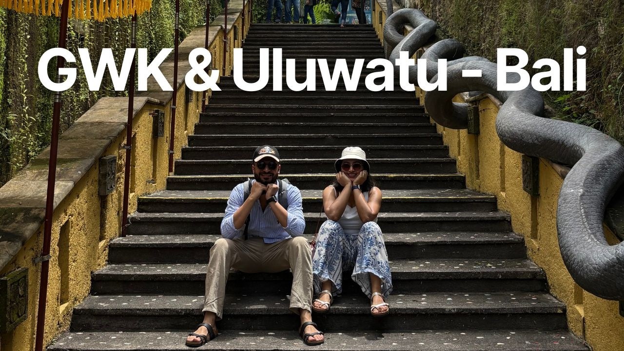 Bali Honeymoon Vlog🇮🇩 | GWK Park, Uluwatu Cliffs & Kecak Dance