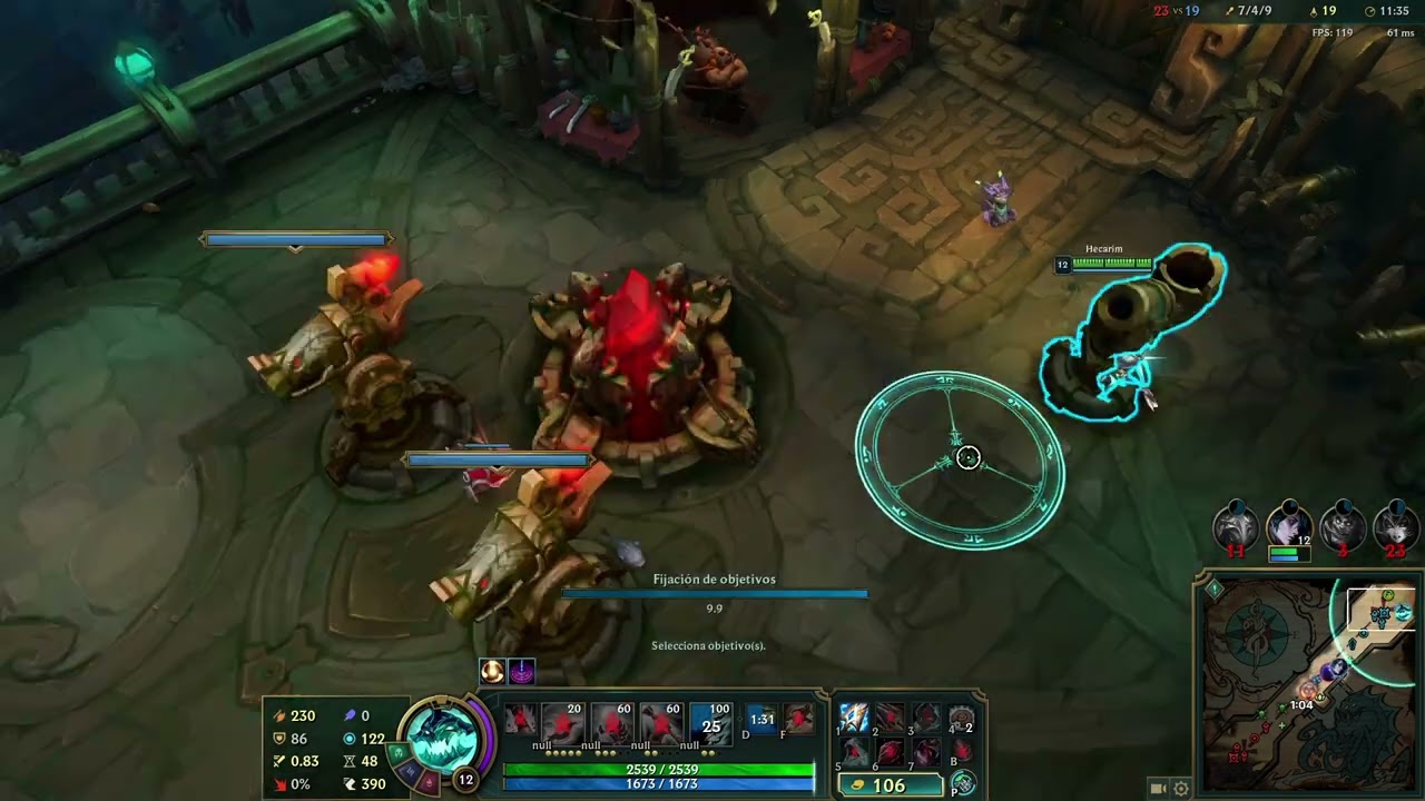 Me hago una Quadra sin saber jugar Hecarim