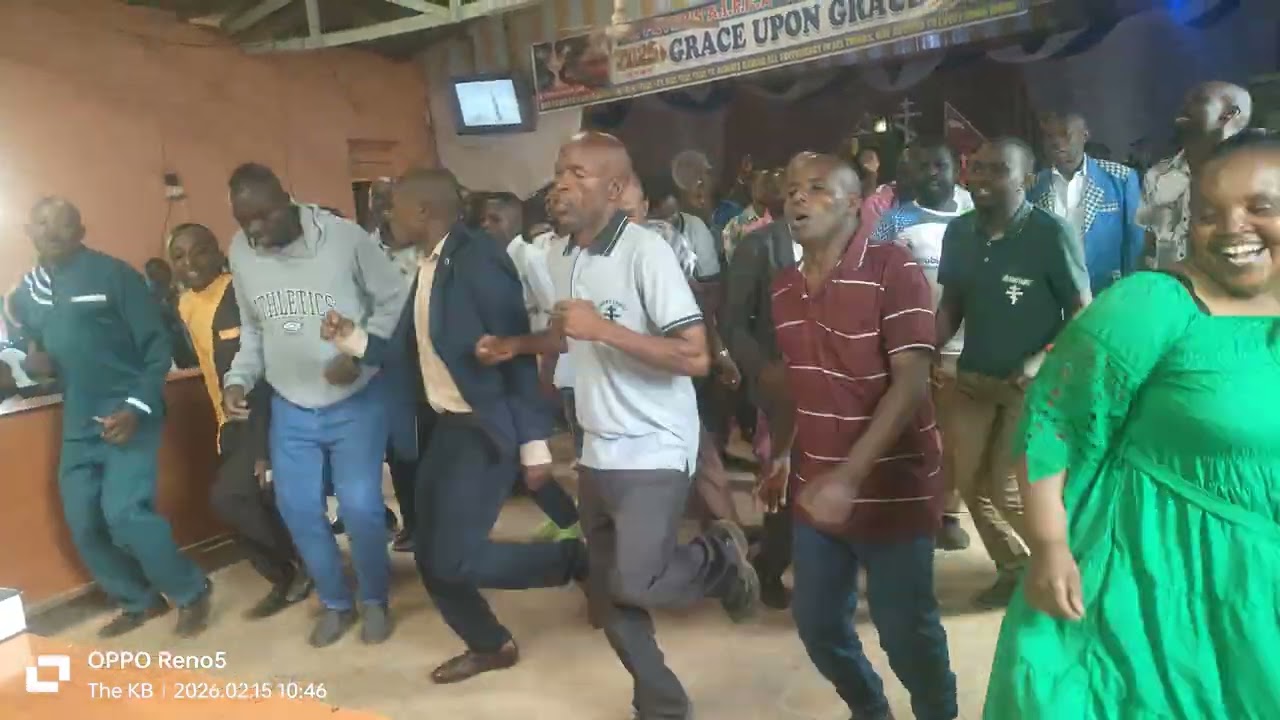 Pillars Group praising Yahweh at St Peter's AIPCA Nyumbaitui 