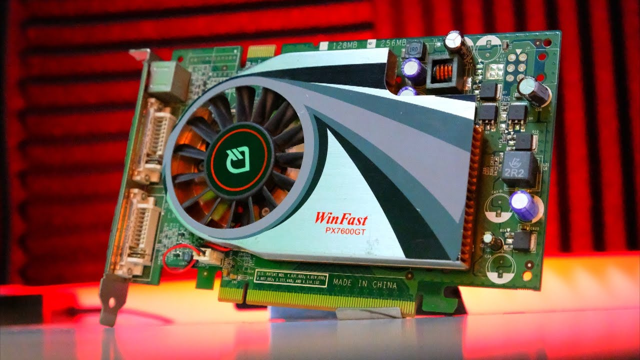 Nvidia Geforce 7600 GT with 256mb Vram Benchmark