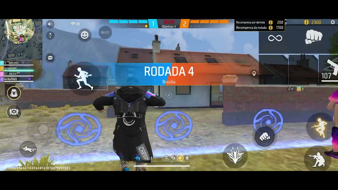 JOGANDO CS!! FREE FIRE 