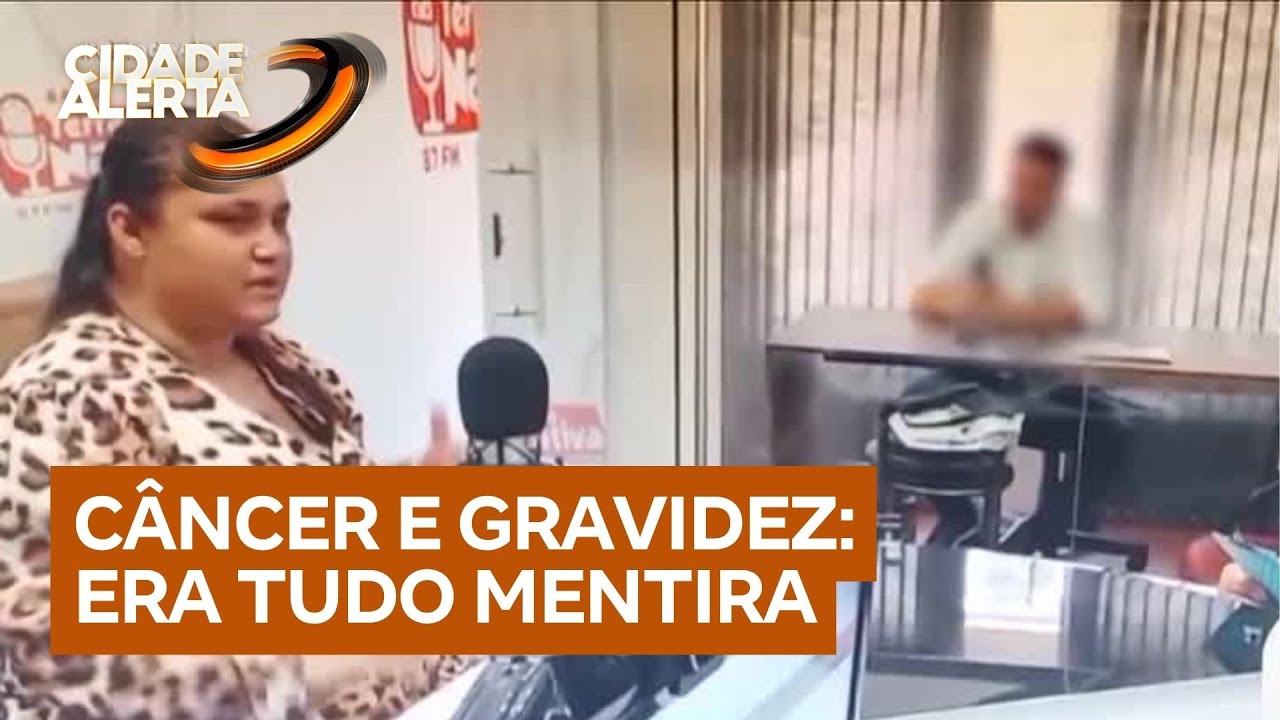 Mulher é presa após mentir estar grávida e com câncer em programa de rádio
