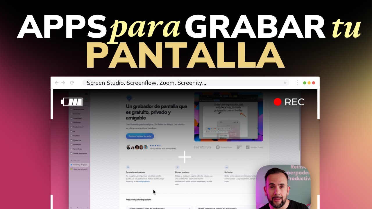 Las Mejores Apps para grabar tu pantalla en 2024: ¡Tutorial Completo!