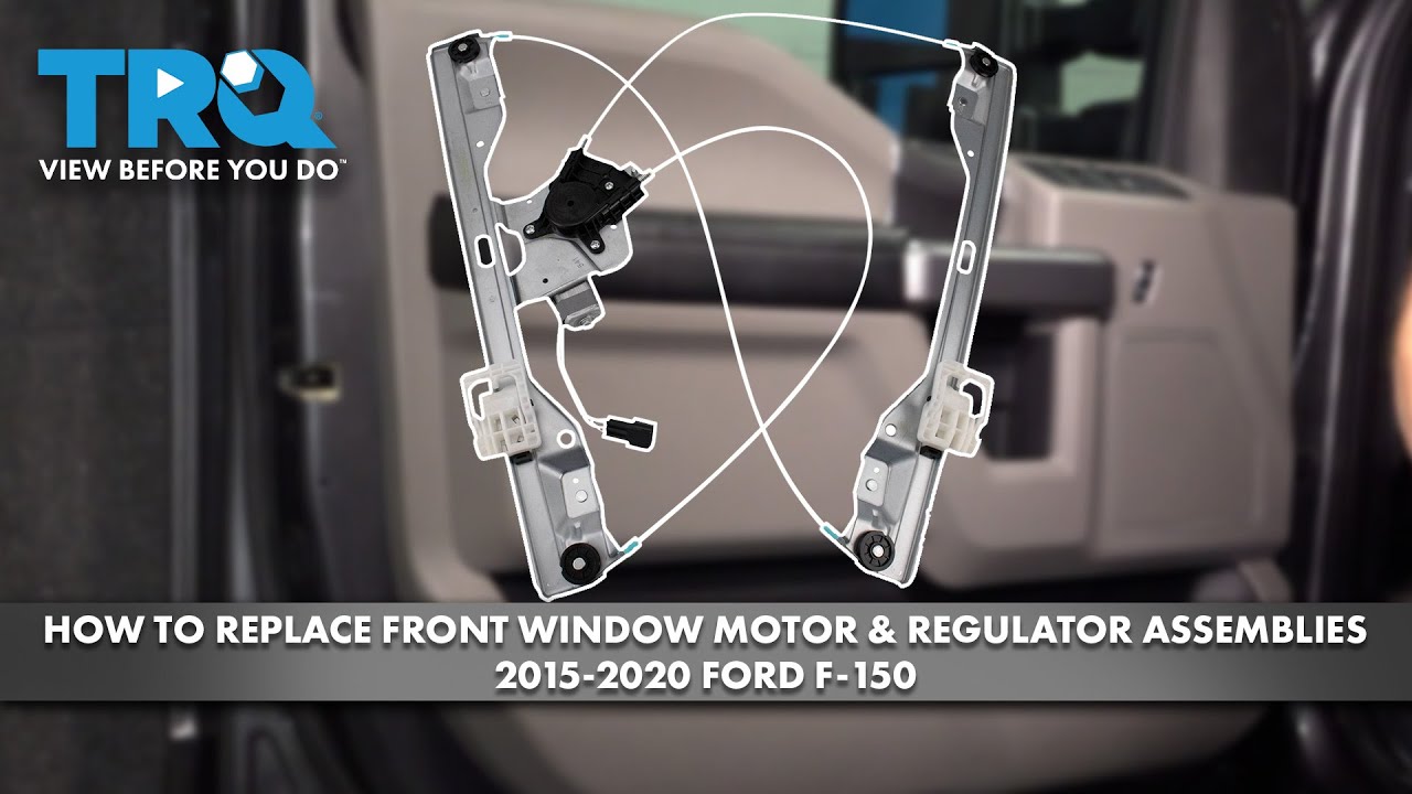 How to Replace Front Window Motor & Regulator Assemblies 2015-2020 Ford F-150