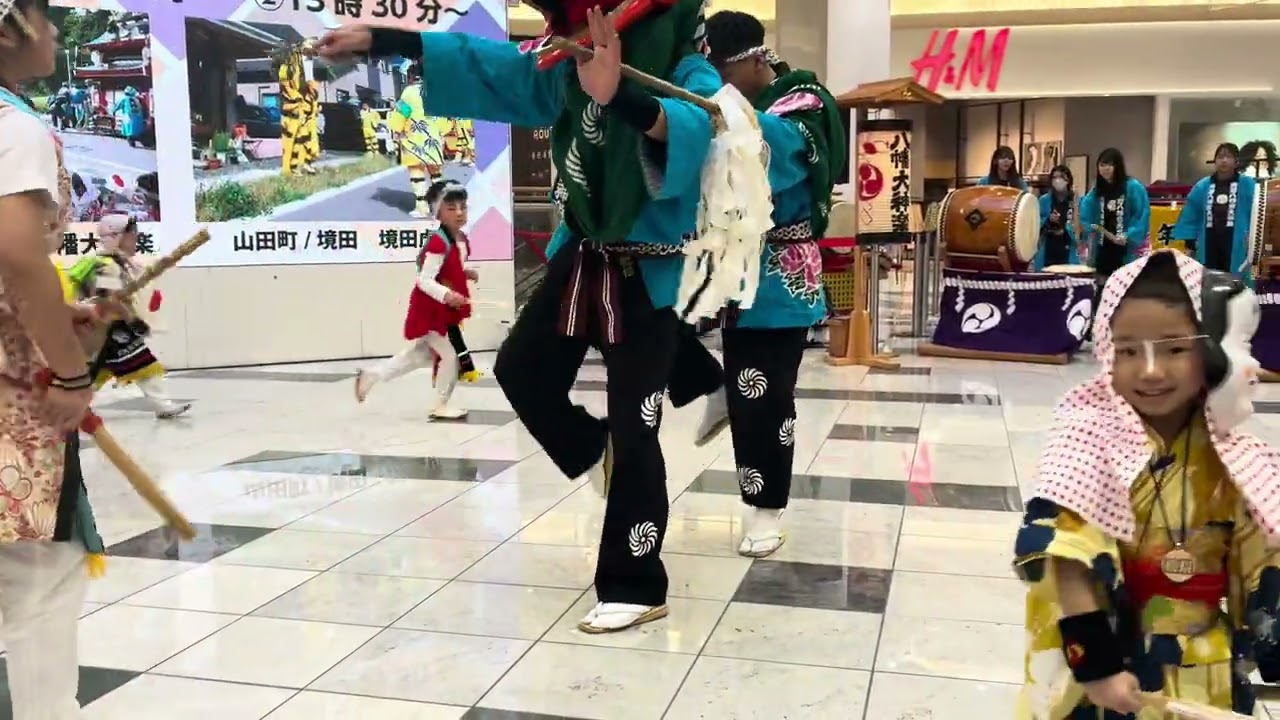 八幡大神楽 イオンモール盛岡 #岩手県盛岡市 #祭り #神楽 #大神楽#八幡大神楽