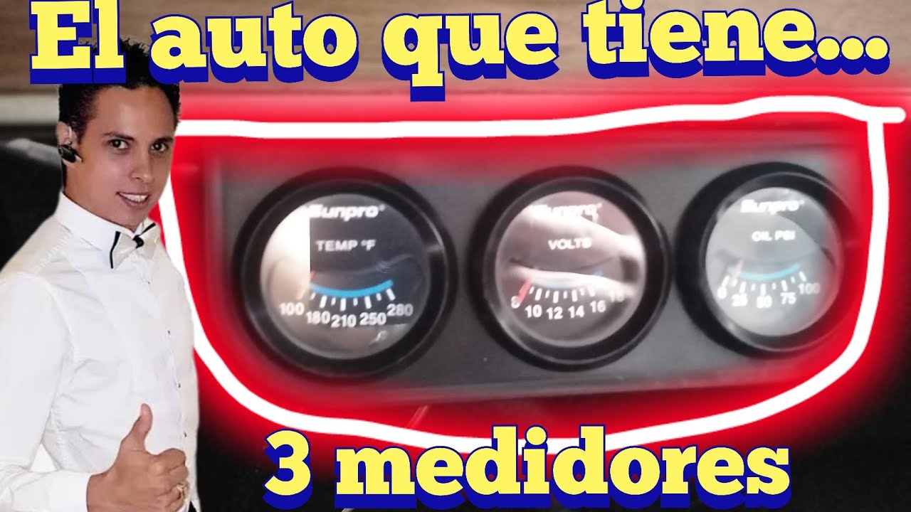 Instalación de medidores | TEMPERATURA  |  PRESIÓN DE ACEITE  |  VOLTÍMETRO.
