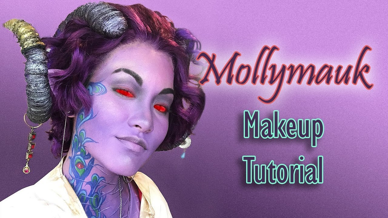 Mollymauk Makeup Timelapse/Tutorial