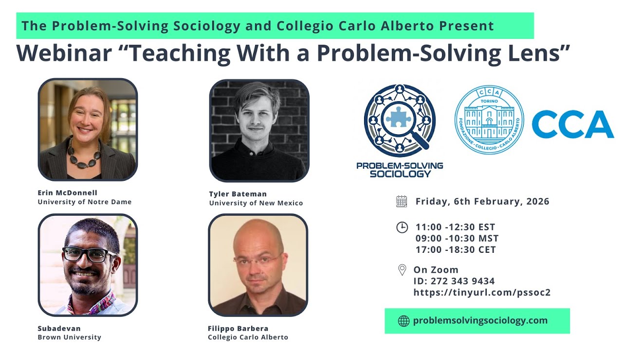Teaching with a Problem-Solving Lens Panel (Virtual; February 6, 2026)