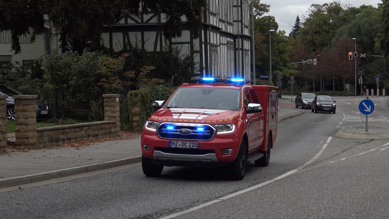 RTW 83/2 + NEF 82/1 Eigenbetrieb Rettungsdienst Landkreis Harz RW Wernigerode