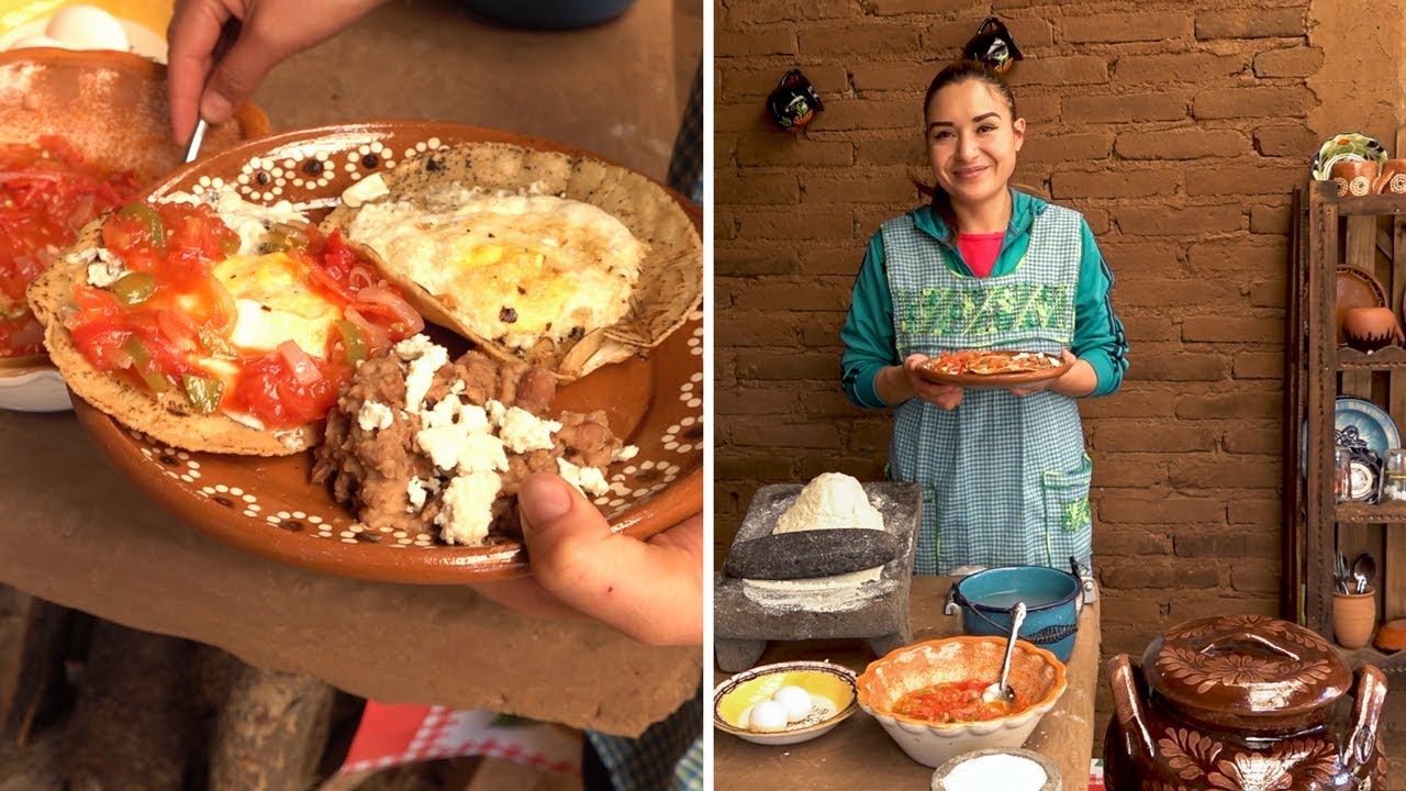 Almuerzo Mexicano De Rancho Así  Cocino En El Rancho