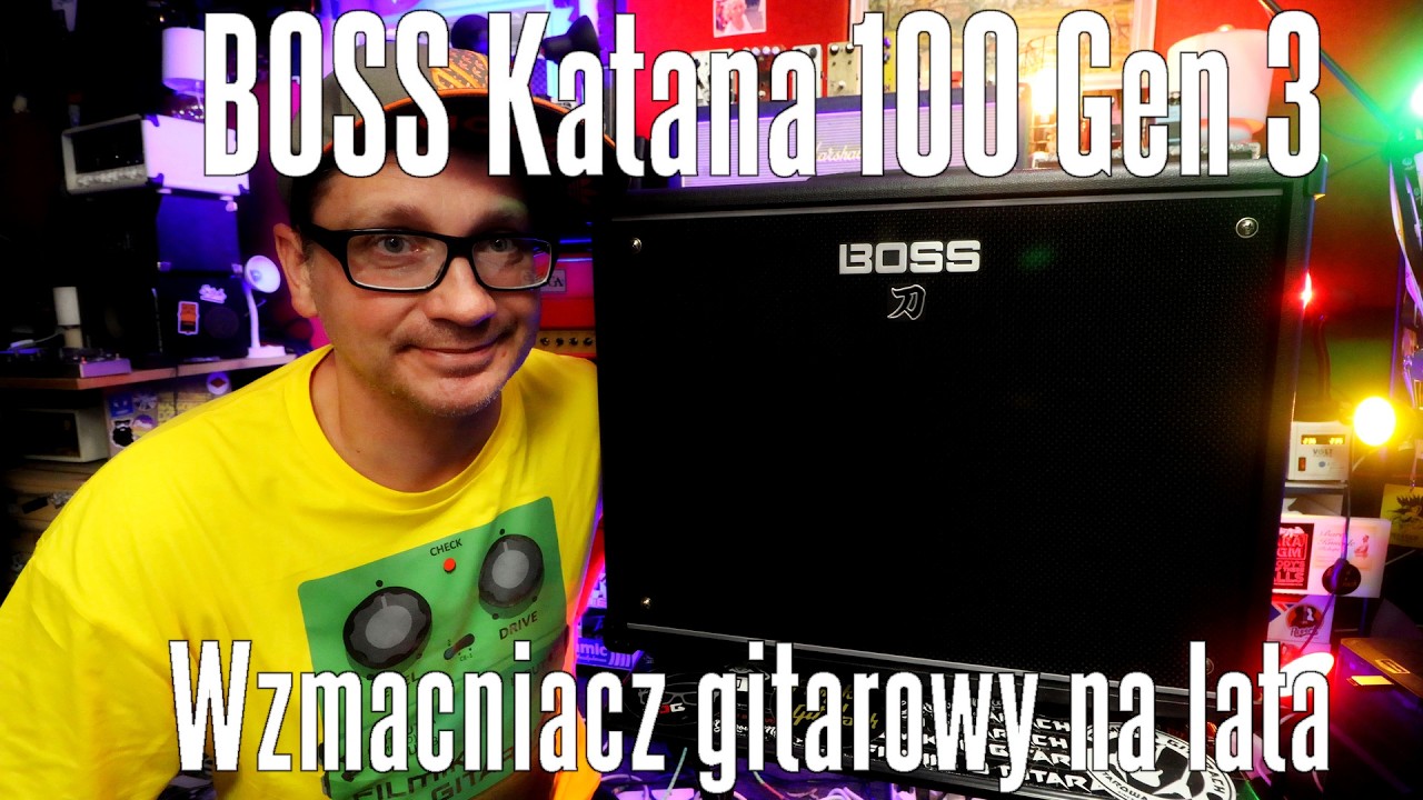 BOSS Katana 100 Gen 3 - Wzmacniacz gitarowy na lata Obszerny Test - FILMIKI O GITARACH
