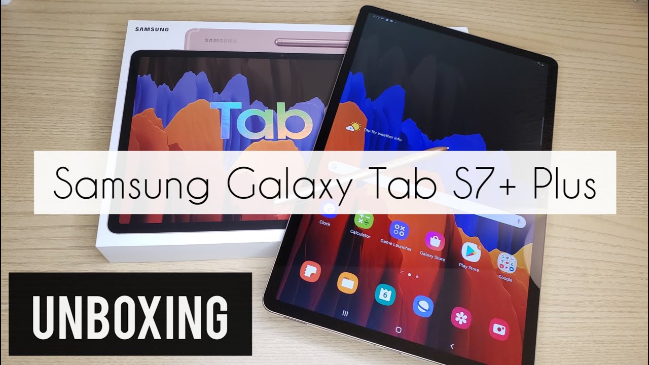 Unbox With Me: Samsung Galaxy Tab S7+ (Plus) Mystic Bronze #Samsung #Galaxy #Tablet #MysticBronze