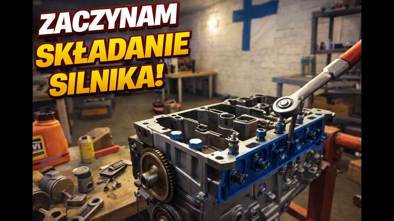 Zaczynam składanie silnika! Pierwsze kroki | My Winter Car #7