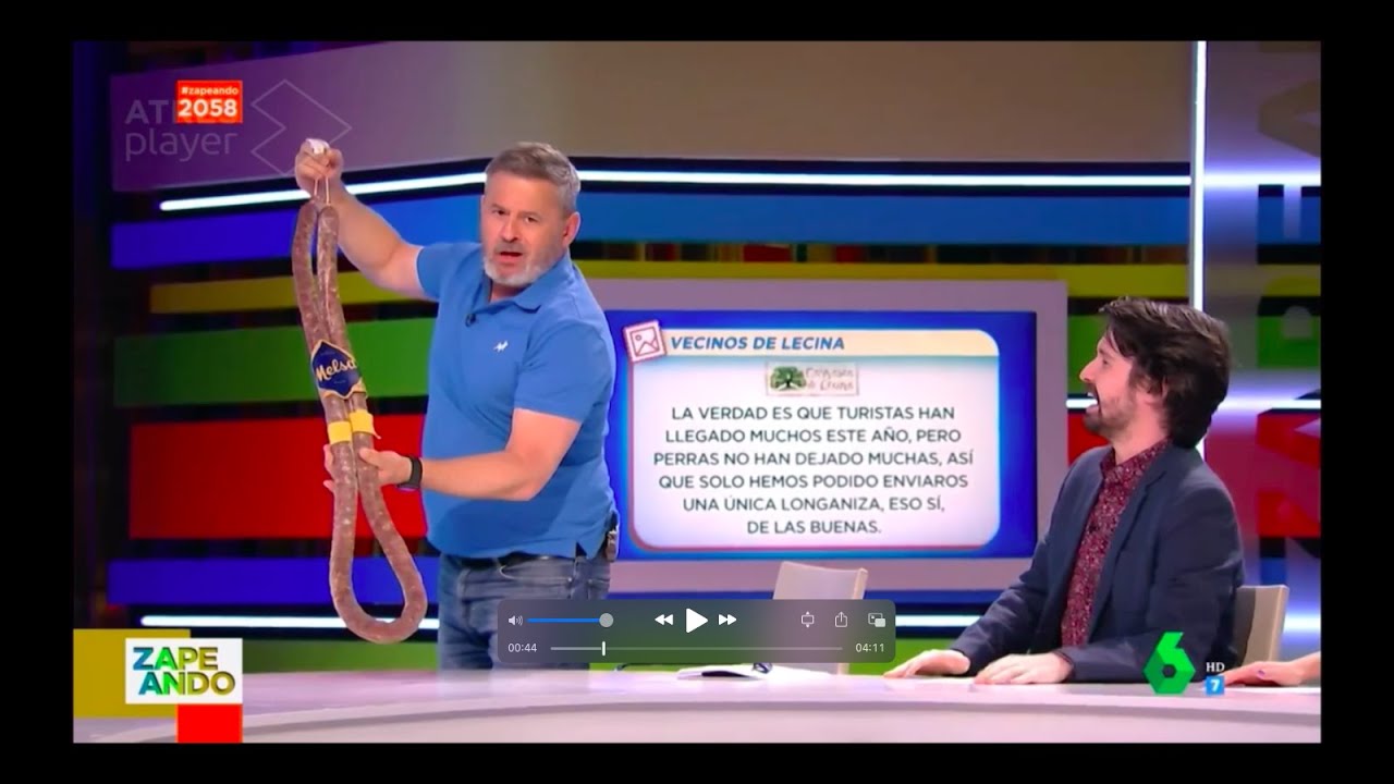Longaniza Gigante de Graus en Zapeando