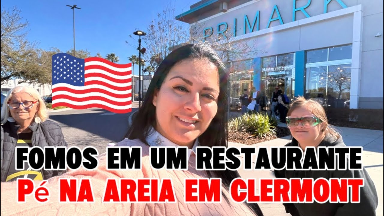 Fomos em um restaurante pé na areia 