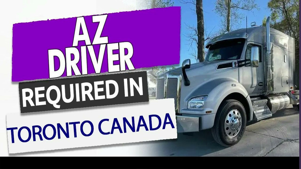 AZ  DRIVER REQUIRED IN CANADA| Driver Jobs in Toronto Canada #Torontojobs #jobsinToronto
