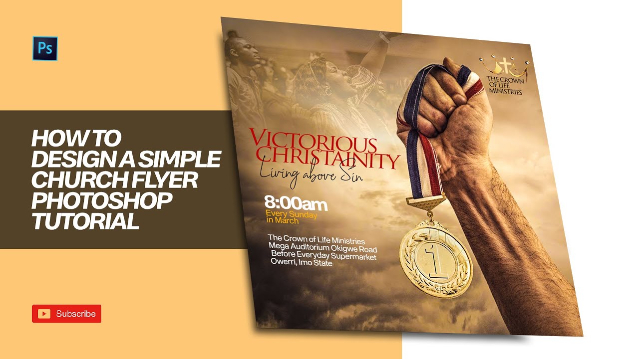 How To Design a Simple Church Flyer