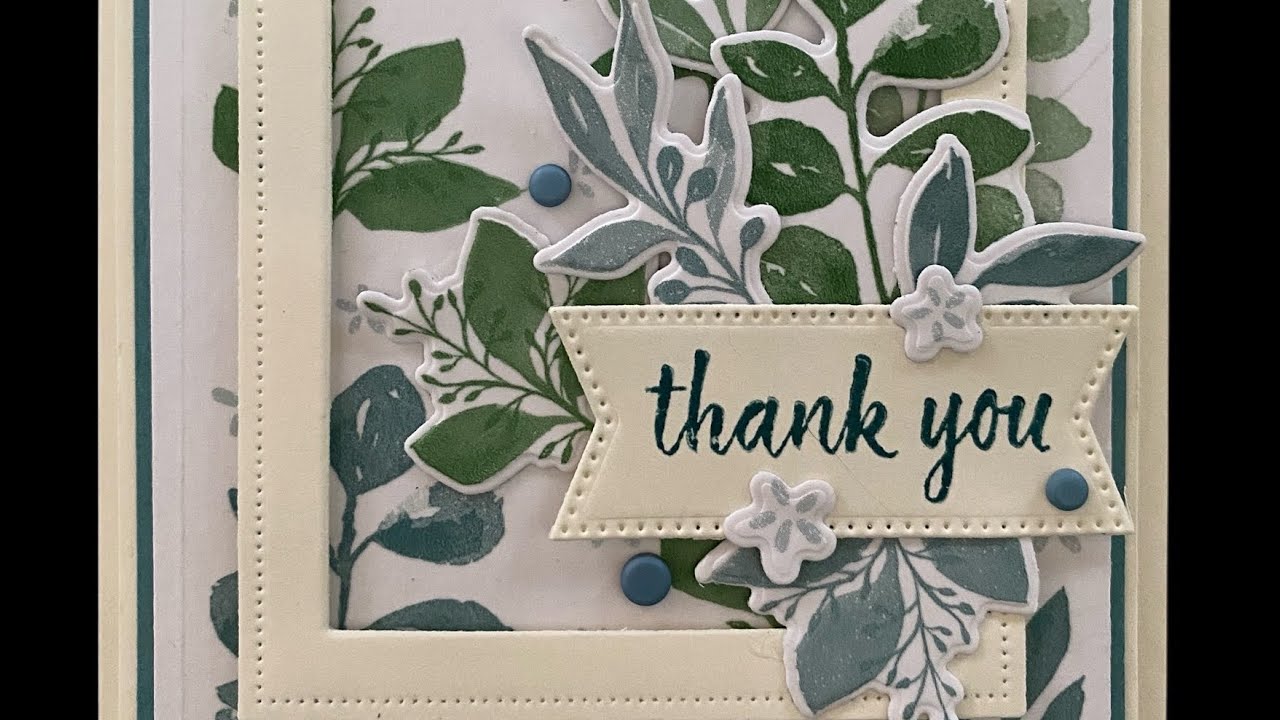 Crafting with the Greenery Lane Bundle  & Washi Tape (JA26)