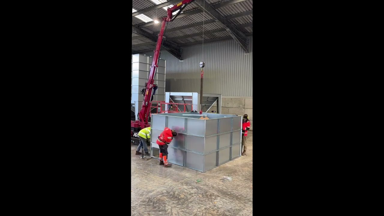 Mounting BM Silo
