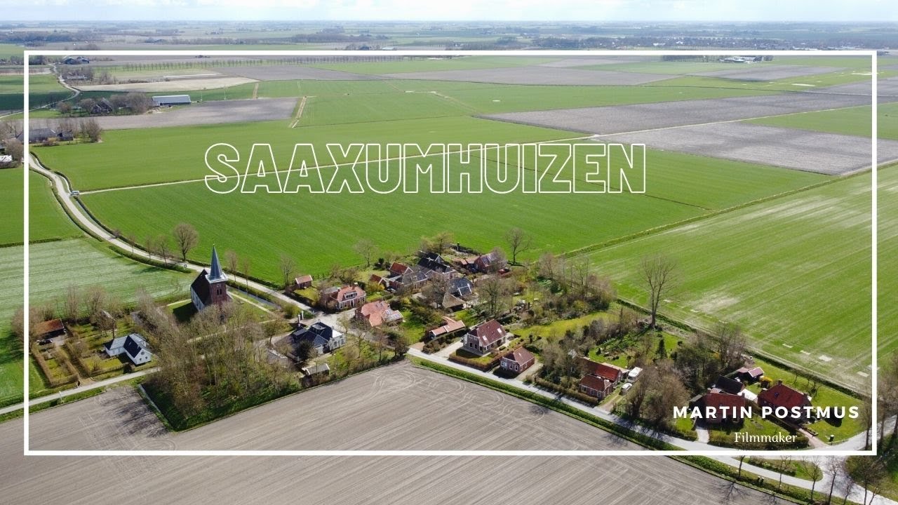 Saaxumhuizen mooi  klein dorpje op het Groninger Hogeland