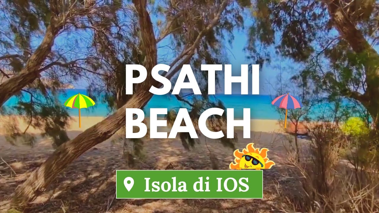 Isola di IOS: PSATHI beach (Grecia), una delle più belle spiagge. #iosisland #greece #greekislands