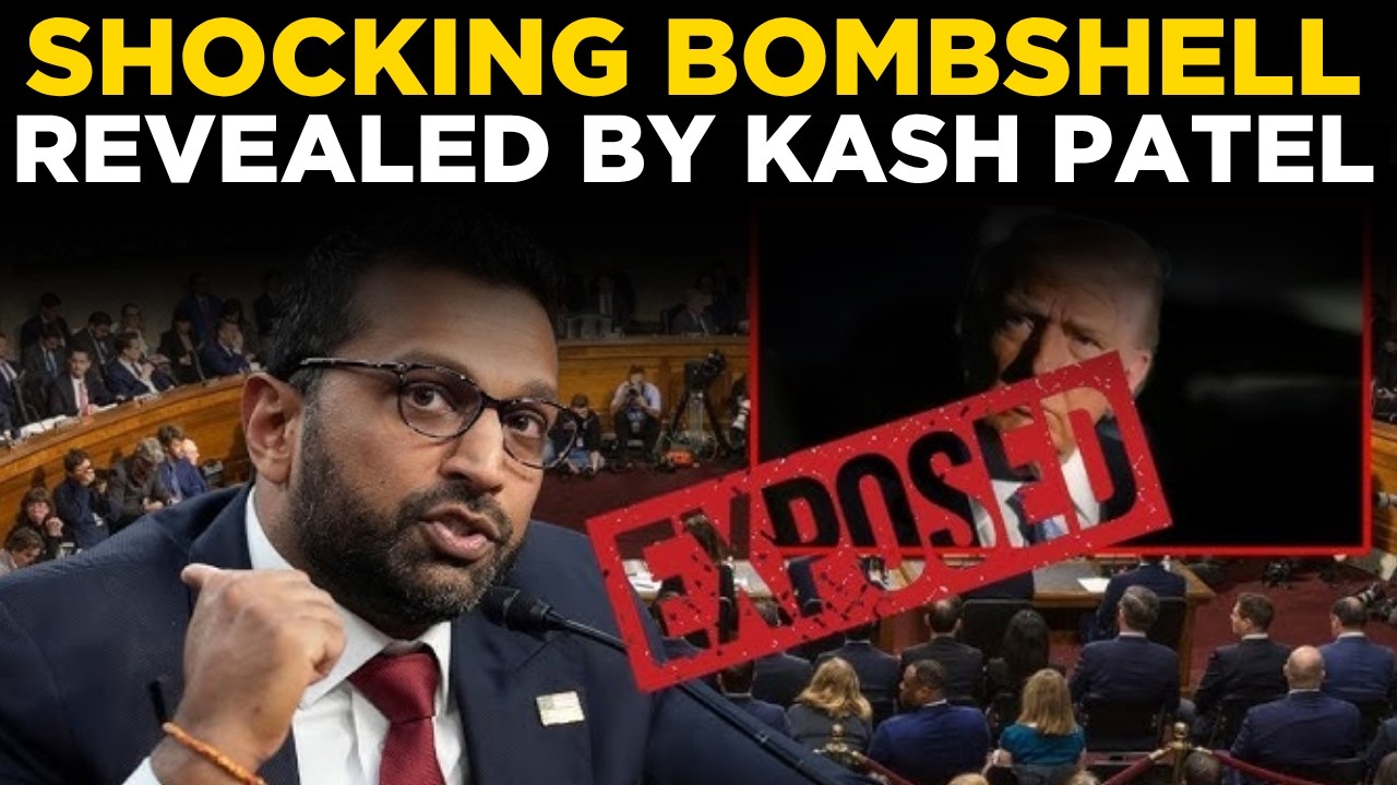 US NEWS LIVE | Kash Patel DROPS EPSTEIN BOMBSHELL in Explosive Senate Hearing | Trump
