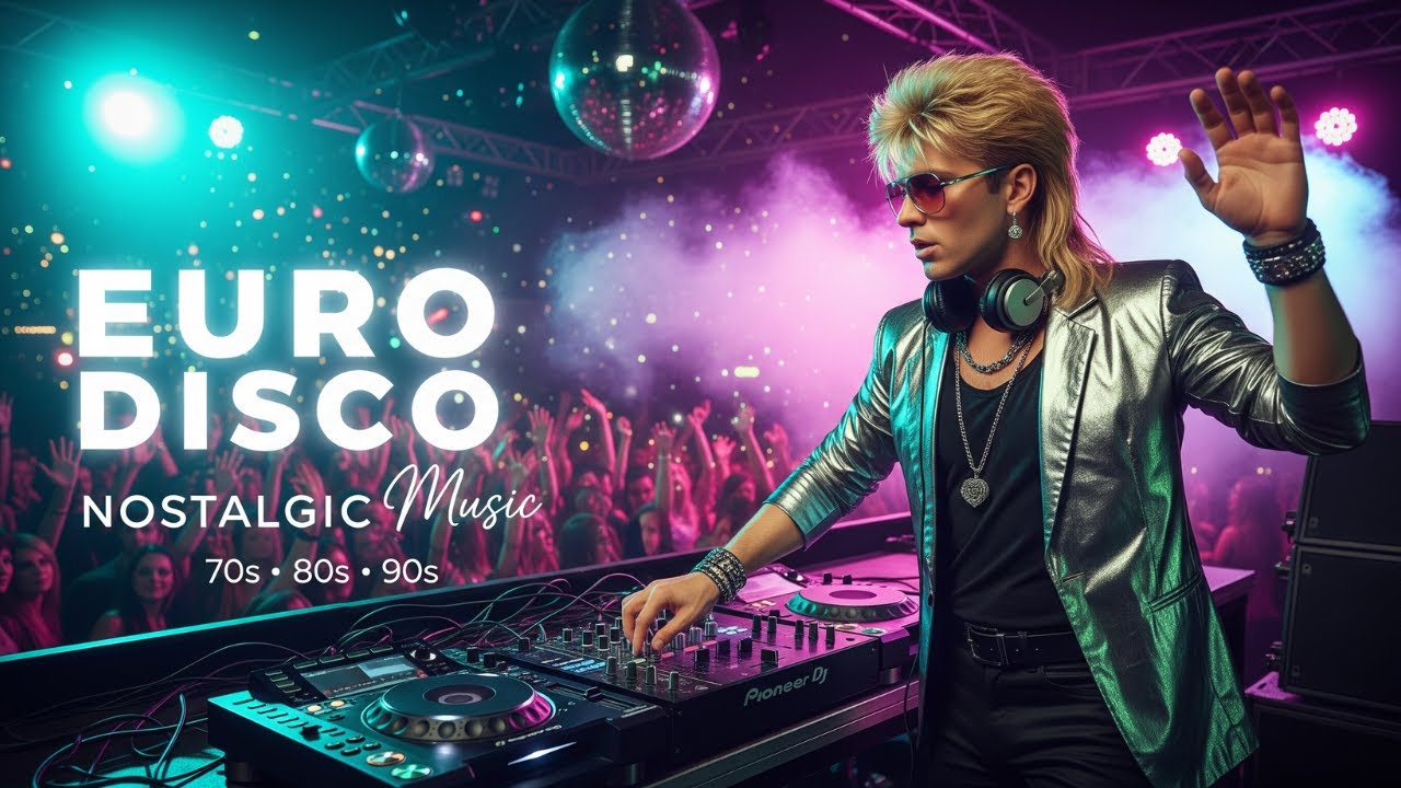 Retro Synth Euro Disco Neon 1980s | High-Energy Night Beats with Elegant Flow 💥