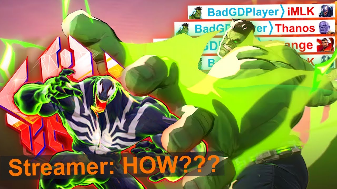 Rank 1 Hulk DOMINATES Streamer in Top 500 lobby w/reactions