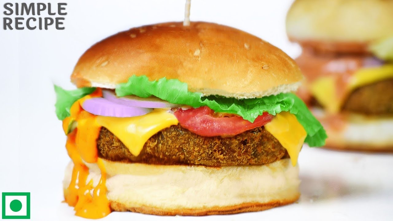 बिल्कुल बाजार जैसा वेज आलू टिक्की बर्गर – Veg Aloo Tikki Burger – Papa Mummy Kitchen