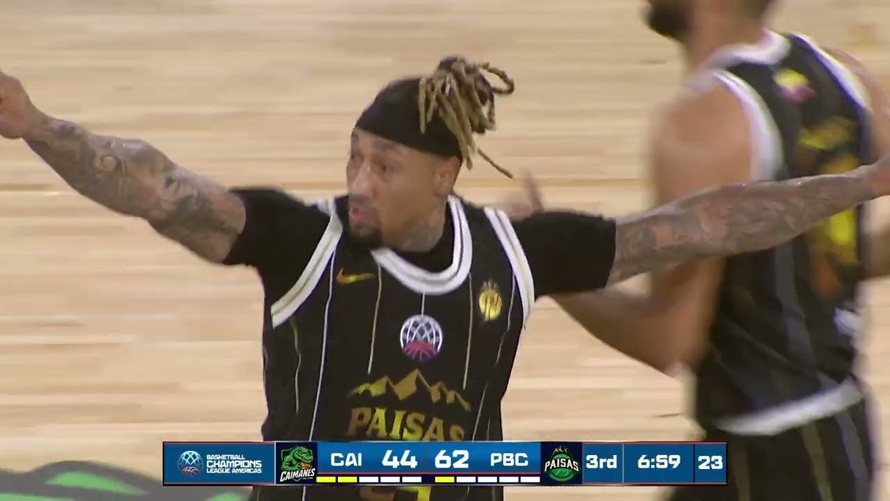Caimanes del Llano vs. Paisas Basketball - Game Highlights