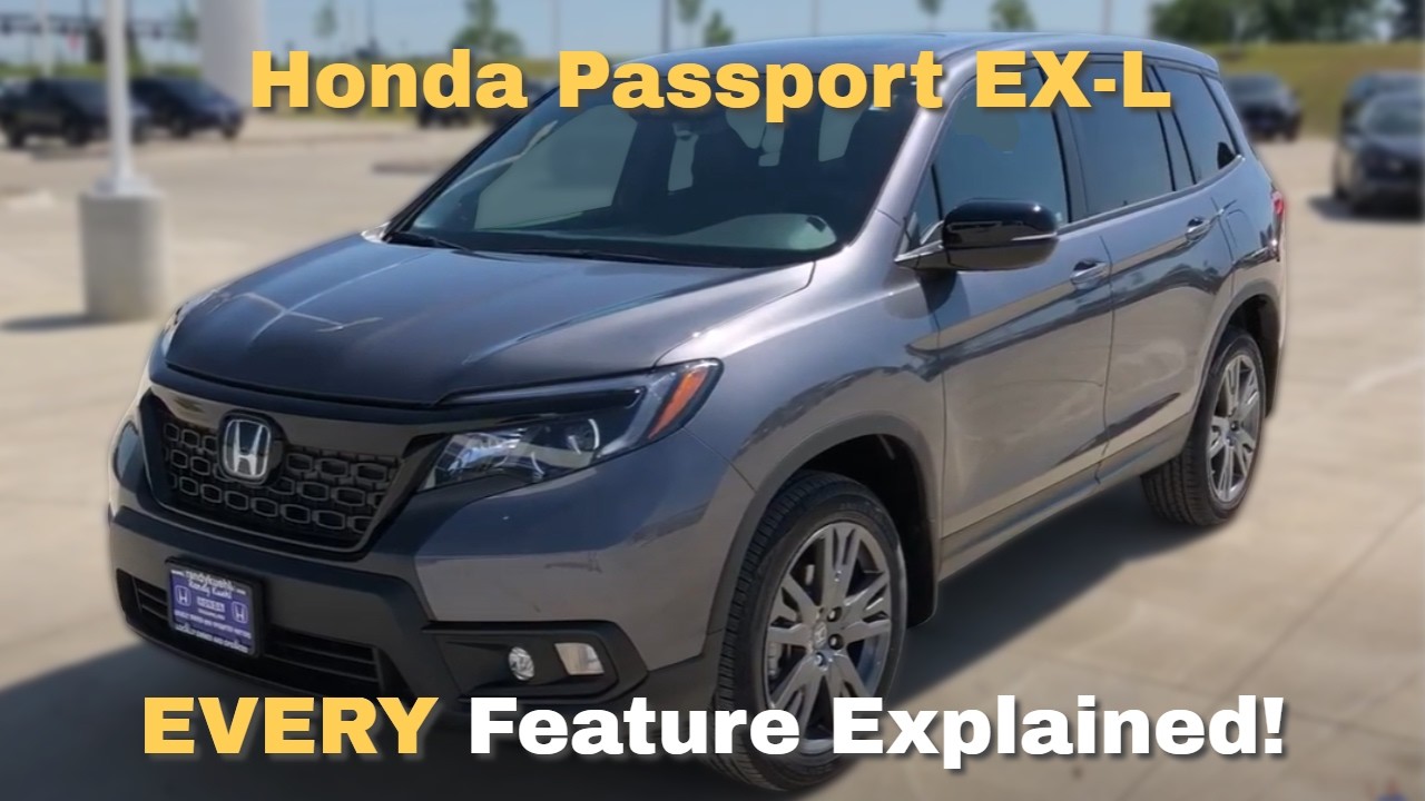 2020 Honda Passport EX-L Walk Around Sharing Standard Features