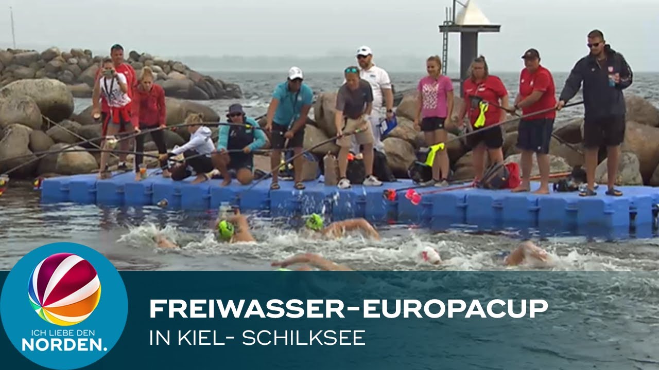 Der Freiwasser-Europacup in Kiel-Schilksee