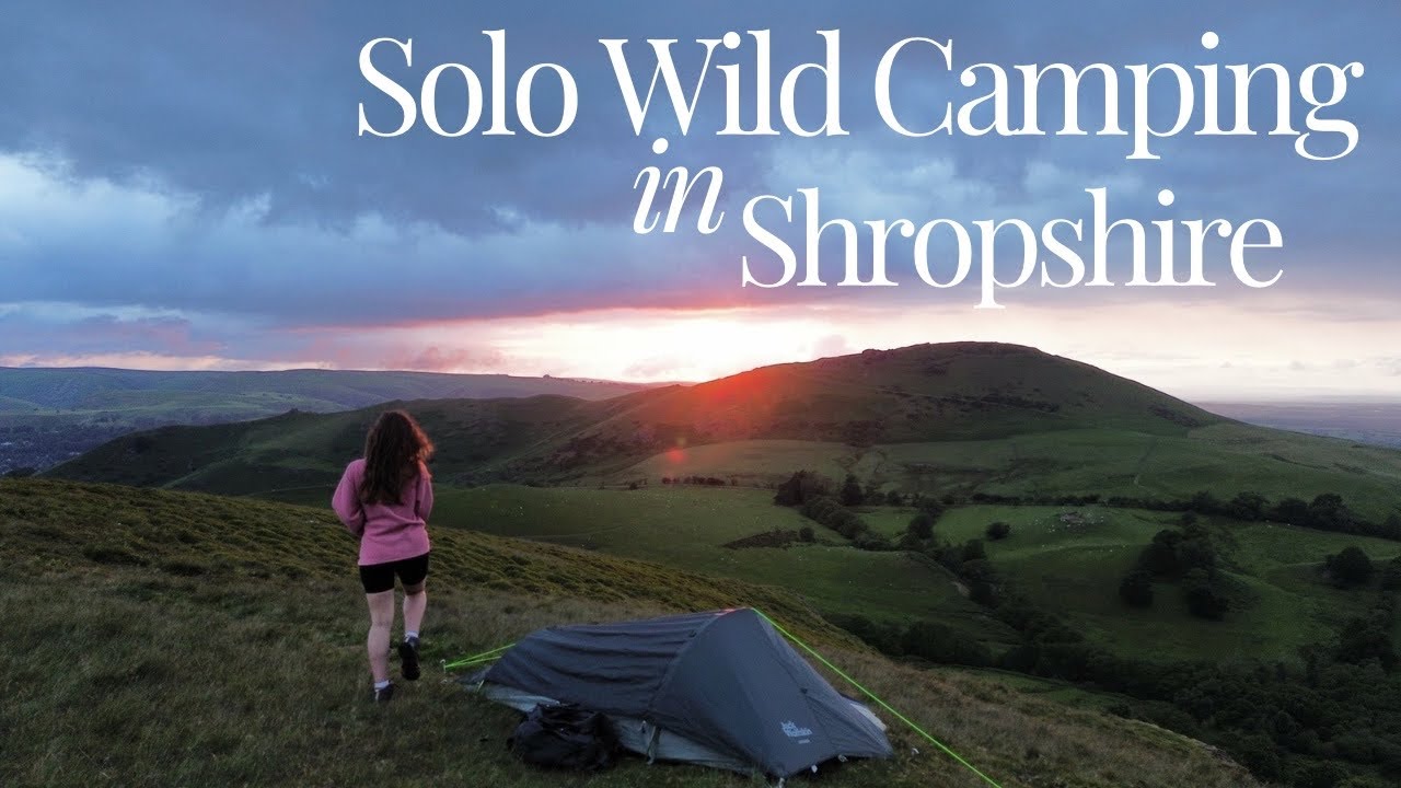 Solo hike and Wild-camp in the Shropshire Hills ⛺️🥾
