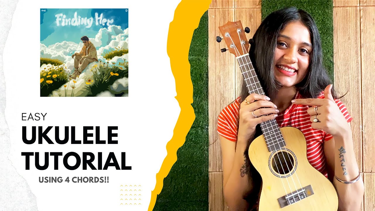 Finding Her Ukulele Tutorial | Male Female | Easy
