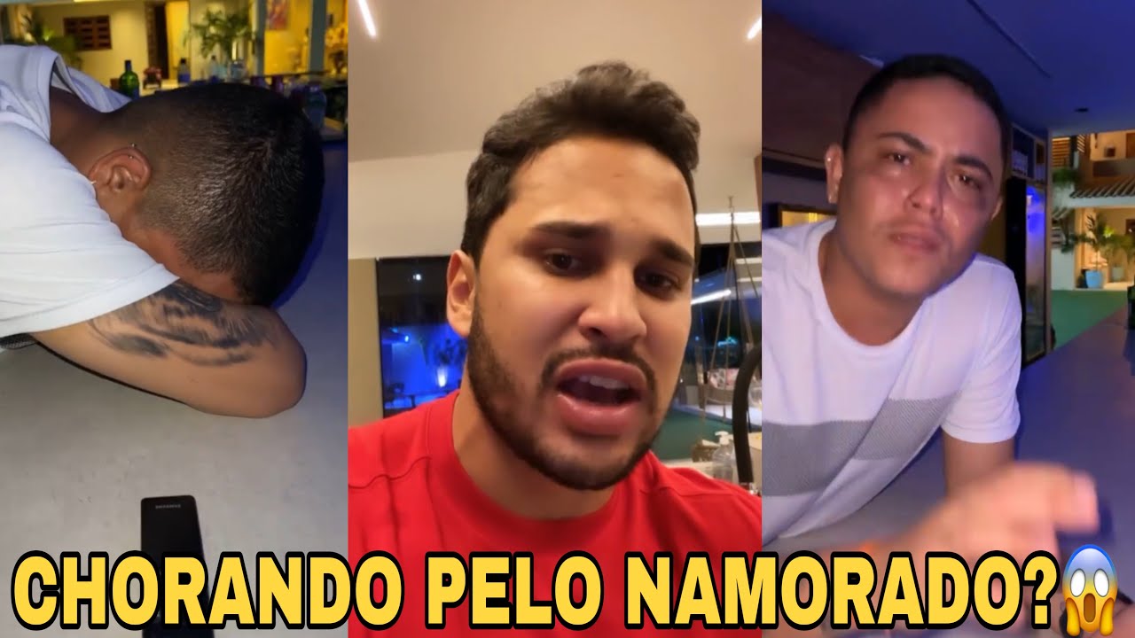 LUCAS GUIMARÃES ACHA MAXSUELZINHO CHORANDO POR PROBLEMAS COM NAMORADO!😱