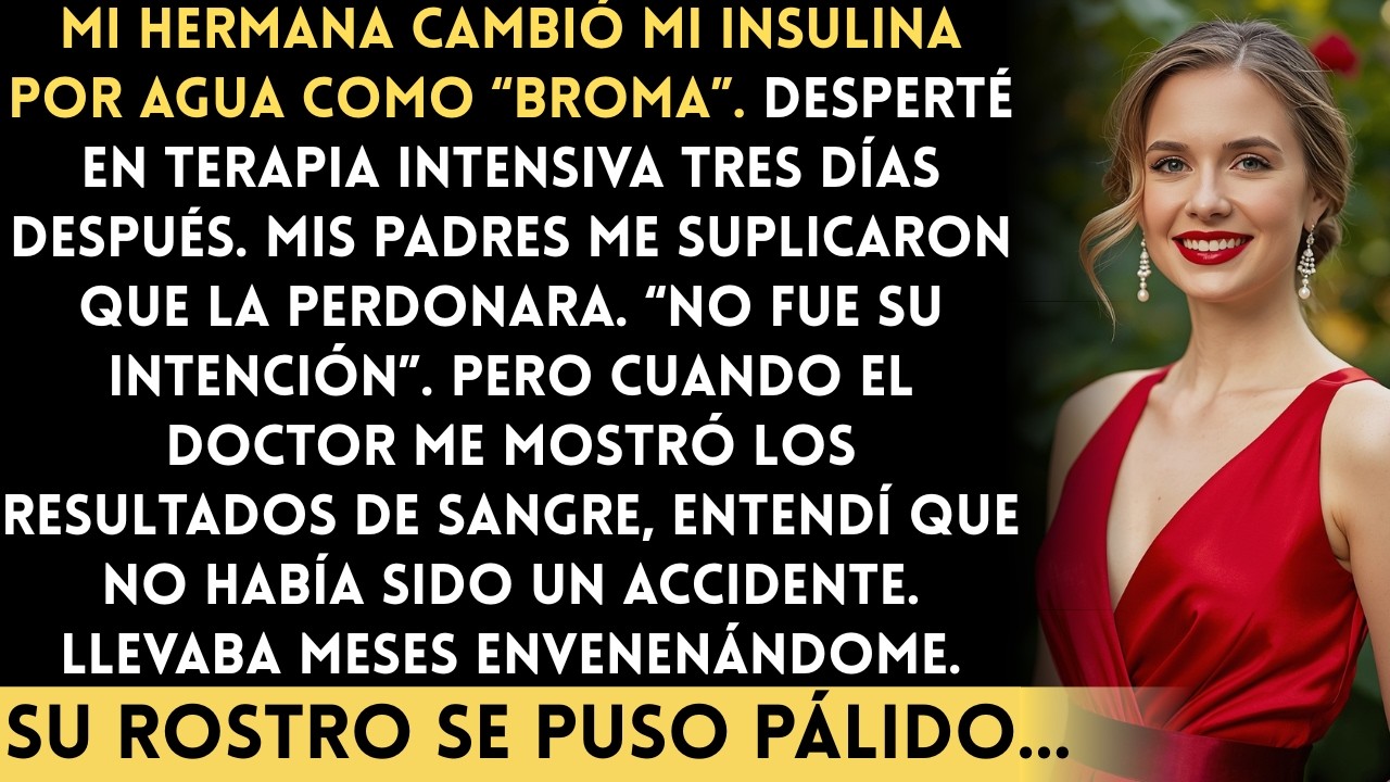 La “broma” de mi hermana con mi medicamento casi me mata. Mis padres dijeron que la perdonara…