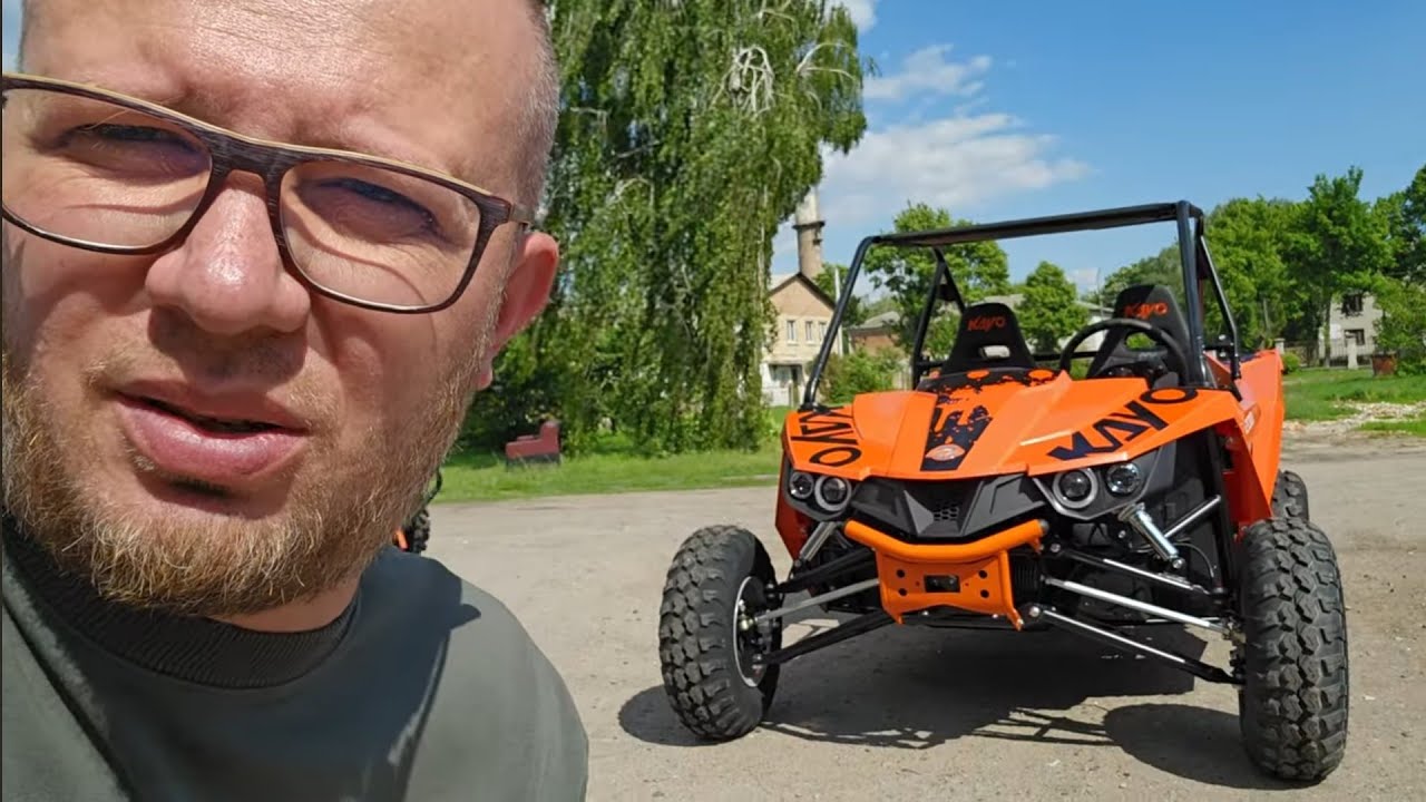 Туристичне баггі Kayo S200 - міні BRP Maverick