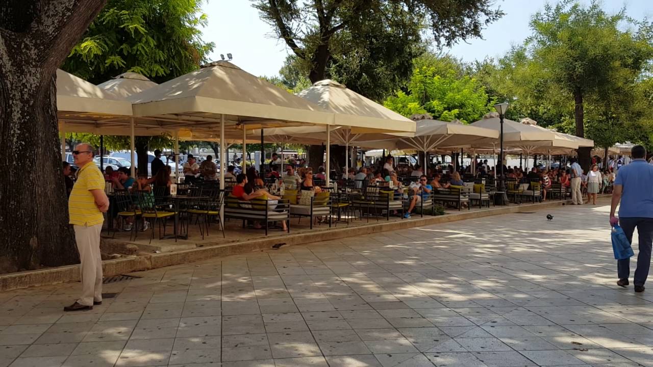 Cafe sounds, Corfu, Greece