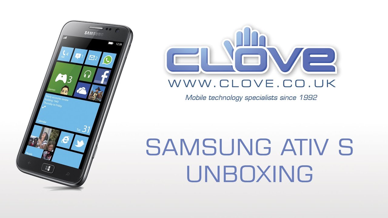 Samsung ATIV S (GT-I8750) Unboxing